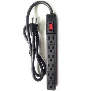 Basic 6 Outlet Surge Strip